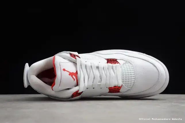 Official Maikesneakers Metallic CT8527-112 Air Jordan Red 4 0323